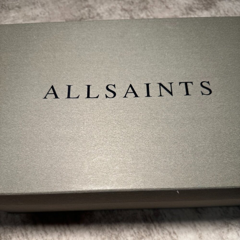 AllSaints Low Top Canvas Sneakers Size 12